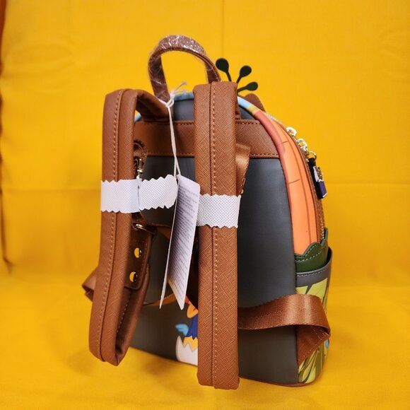 Loungefly Disney Pixar Up Kevin with Babies Jungle Mini Backpack NEW main image 8